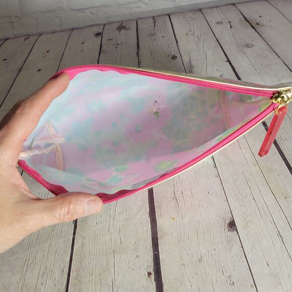 Lilly Pulitzer for Estēe Lauder Makeup Bag Cosmetics Travel Case Floral - Picture 6 of 7